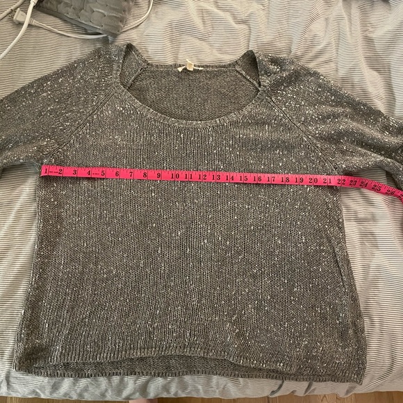EILEEN FISHER shimmer knit sweater, size XL - Picture 7 of 7